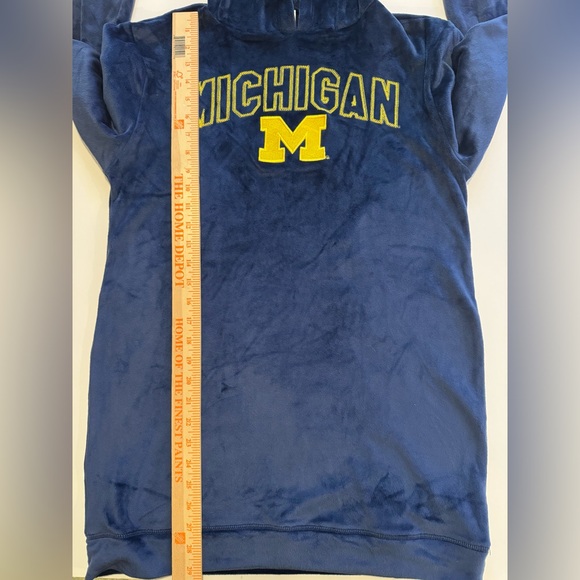 Michigan Women's Navy Blue Fleece Hoodie - Picture 9 of 14